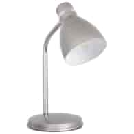 KANLUX ZARA HR-40-SR lampka biurkowa E14 SREBRNY