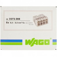 WAGO 2273-208 złączka 8x2,5 op. 50szt