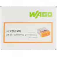 WAGO 2273-203 złączka 3x2,5 op. 100szt
