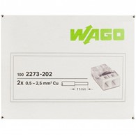 WAGO 2273-202 złączka 2x2,5 op. 100szt