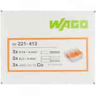 WAGO 221-413 złączka 3x4 op. 50szt