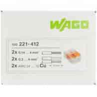 WAGO 221-412 złączka 2x4 op. 100szt