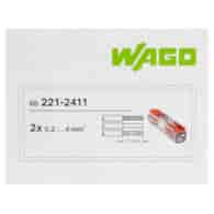 WAGO 221-2411 złączka przelotowa 1x4 op. 60szt