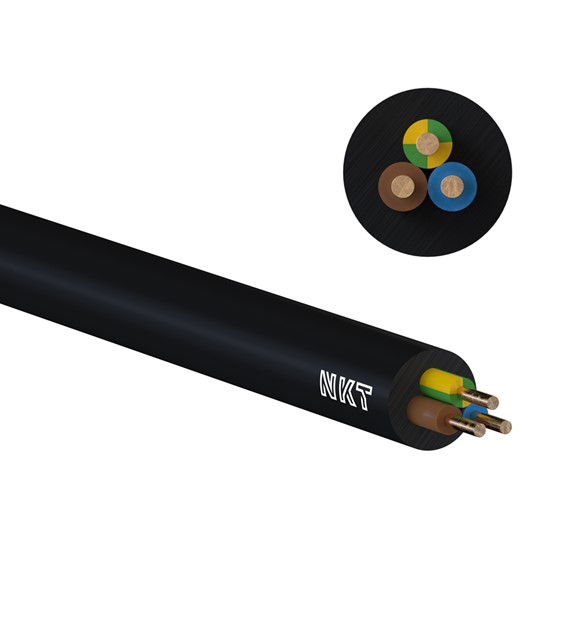 NKT kabel YKY 3x1,5 0.6/1kV 1000m