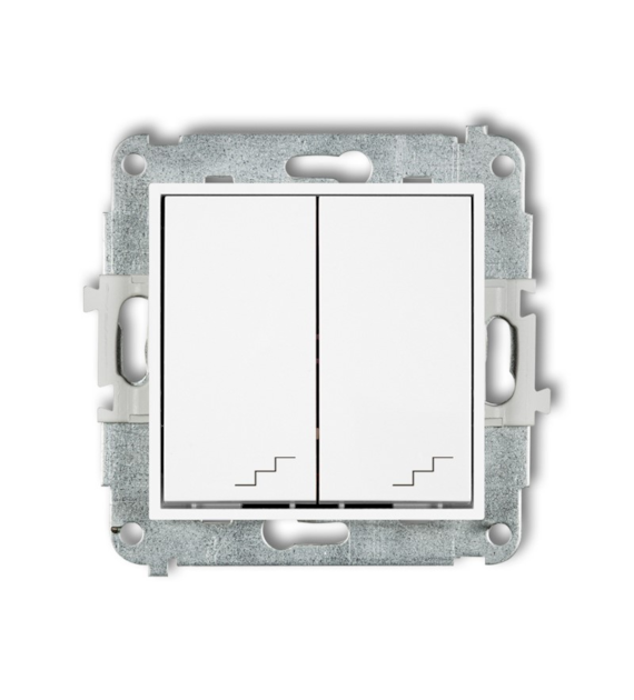 KARLIK MINI BIAŁY MWP-33.1 łącznik schodowy x1 b/p