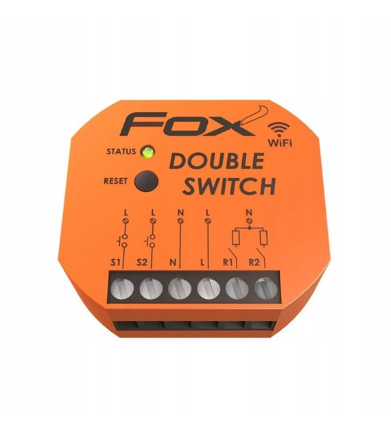 FF FOX Wi-R2S2-P DOUBLE SWITCH sterownik Wi-Fi LED