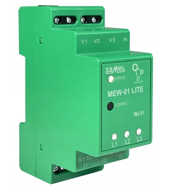 ZAMEL SUPLA MEW-01 LITE monitor energii licznik 3F