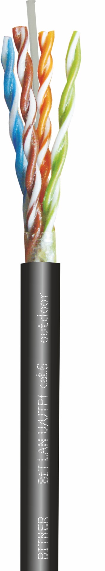 BITNER przewód U/UTPf 4x2x0.5 kat.6 outdoor 500m