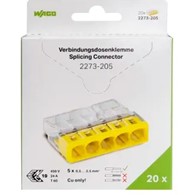 WAGO 2273-205/995-020 złączka 5x2,5 op. 20szt