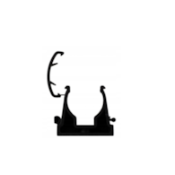 ELMARK uchwyt czarny UZ16