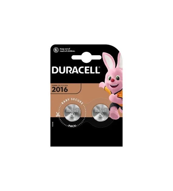 DURACELL CR2016 bateria litowa blister 2szt