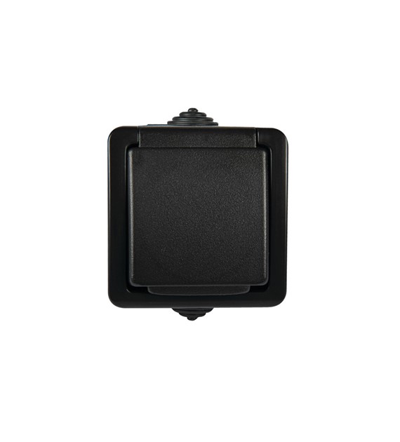 KANLUX MOWION CZARNY TEKNO 05-1250-141 gniazdo x1
