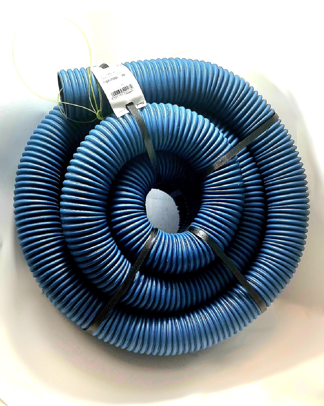 ELMARK rura dwuwarstwowa niebieska arot fi75 50m