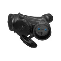 PLASTROL GN-X3/54 EXTREM gniazdo IP54 3x2p z/u