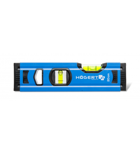 GTV HOGERT poziomica aluminiowa 20cm 2 libelki