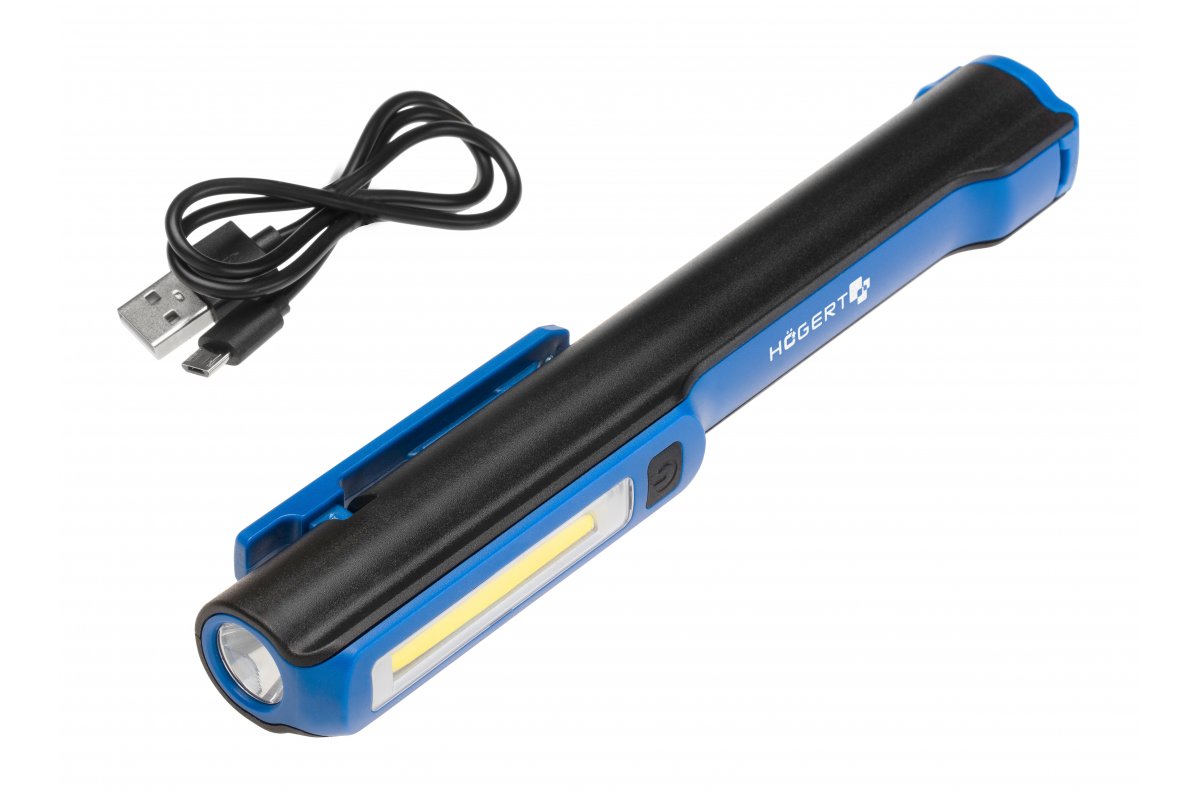 GTV HOGERT latarka inspekcyjna LED 3W 160lm USB