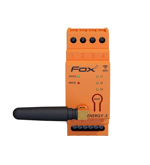 FF FOX Wi-MEF-3 ENERGY 3 monitor energii 3-fazowy