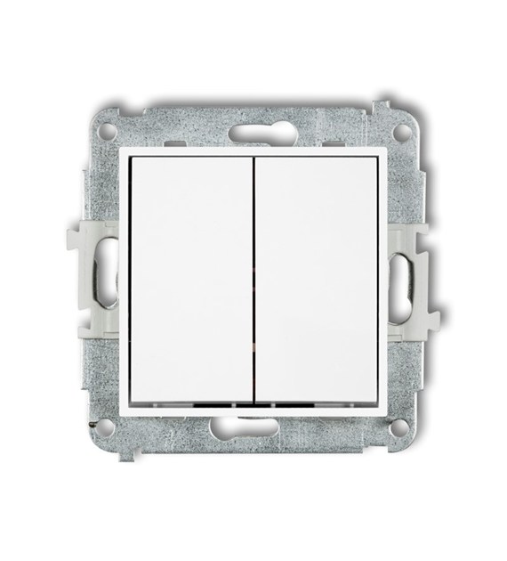 KARLIK ICON BIAŁY IWP-2 łącznik świecznikowy