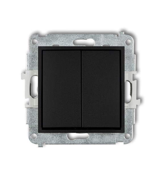 KARLIK ICON CZARNY MAT łącznik 12IWP-2