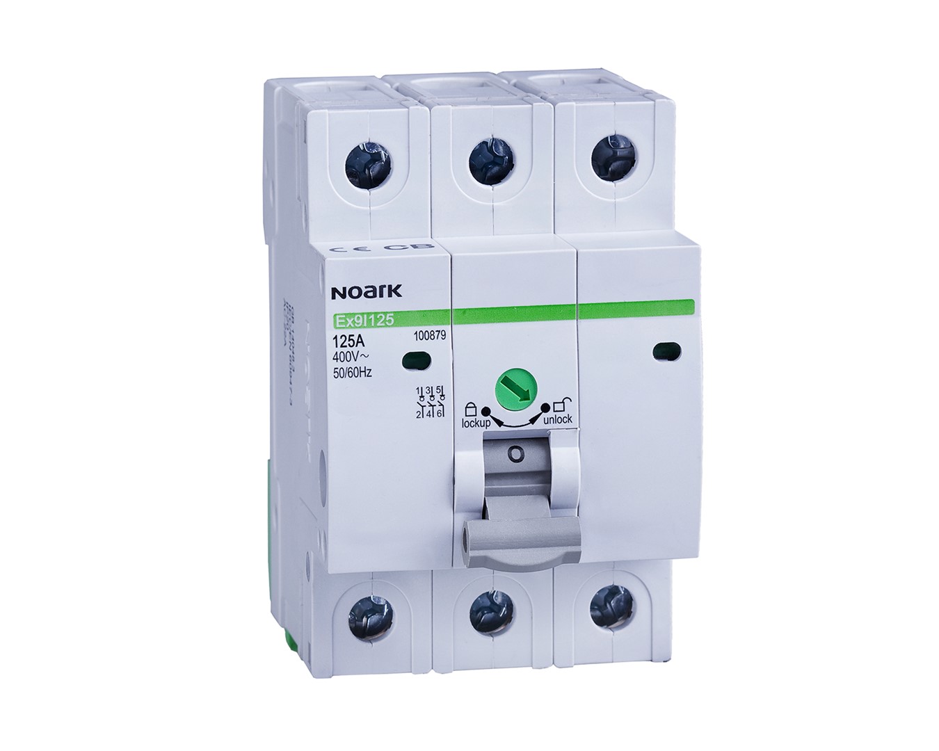 NOARK Ex9I125 rozłącznik izolacyjny 3P 63A 400V