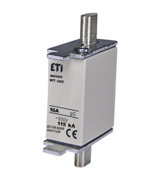ETI NH000 gG 16A/500V wkładka topikowa