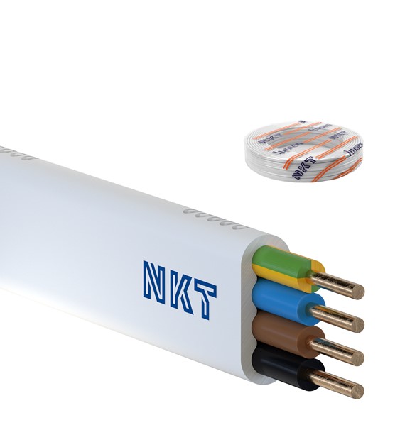 NKT przewód LUMEN YDYpżo 450/750V 4x1,5 100m