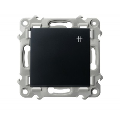 OSPEL SZAFIR CZARNY ŁP-4Z/m/33 łącznik x1 krzyżowy