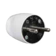 SCHNEIDER ELDA BIAŁY W12101 wtyczka prosta 2P