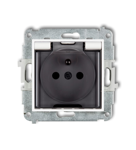 KARLIK MINI BIAŁY MAT 25MGPB-1zdp gniazdo IP54