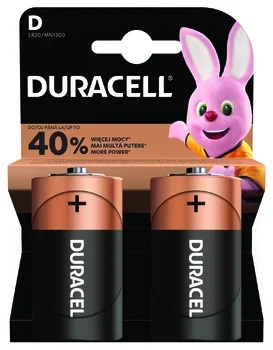 DURACELL LR20 bateria alkaliczna blister 2szt