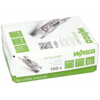 WAGO 2773-2401 złączka przelotowa 1x4 op. 100szt