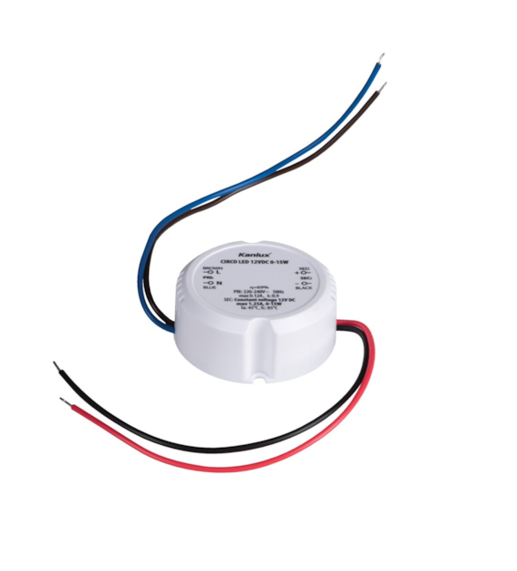 KANLUX CIRCO LED 12VDC 0-15W zasilacz CV