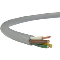 ELEKTROKABEL przewód OWYżo 4x2,5 biały 500m