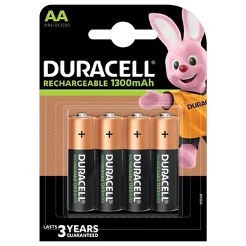 DURACELL HR6 akumulator AA 1300mAh blister 4szt