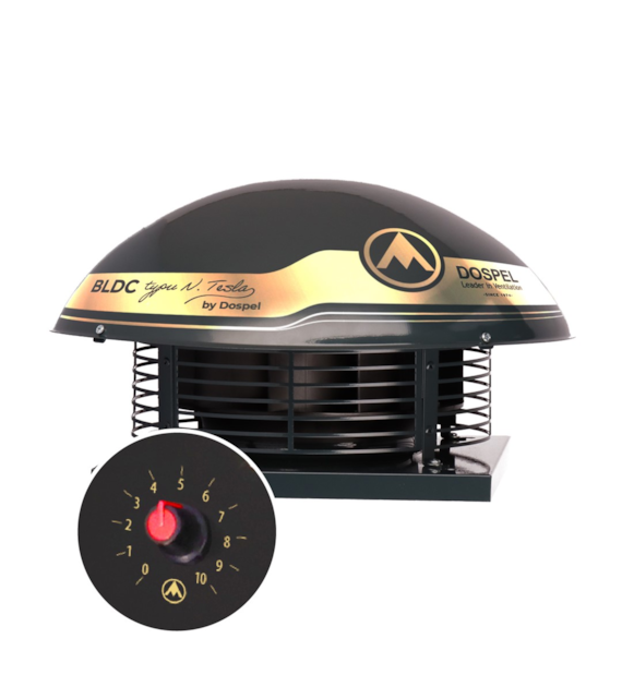 DOSPEL WD II 200 wentylator dachowy TESLA-BLDC