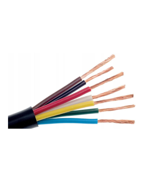 ELEKTROKABEL przewód YLYs 7x1 100m