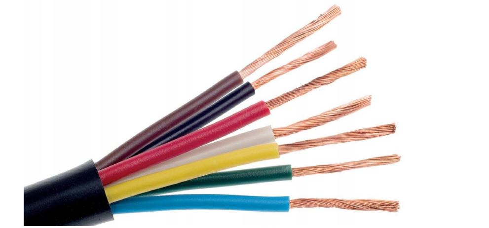 ELEKTROKABEL przewód YLYs 7x1 100m