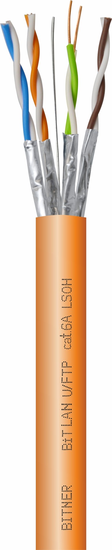 BITNER przewód U/FTP 4x2x23 AWG kat. 6A LSOH 500m