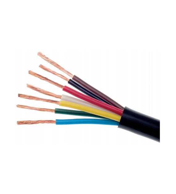 ELEKTROKABEL przewód YLYs 7x1+1x1,5 100m