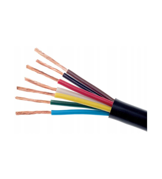 ELEKTROKABEL przewód YLYs 7x1+1x1,5 100m