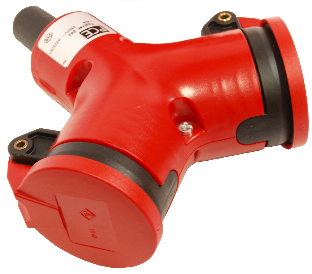 PCE rozgałęziacz podwójny 2x16A 2 P+Z IP44