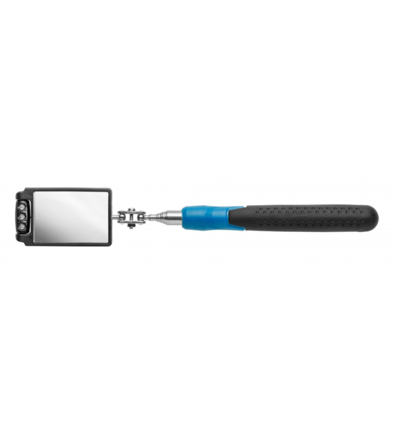 GTV HOGERT lusterko inspekcyjne 50x80mm z LED