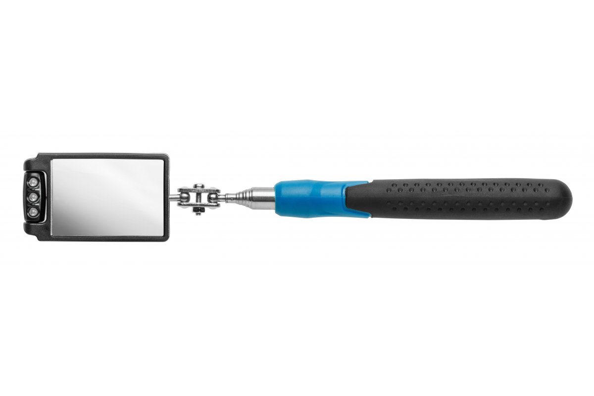 GTV HOGERT lusterko inspekcyjne 50x80mm z LED