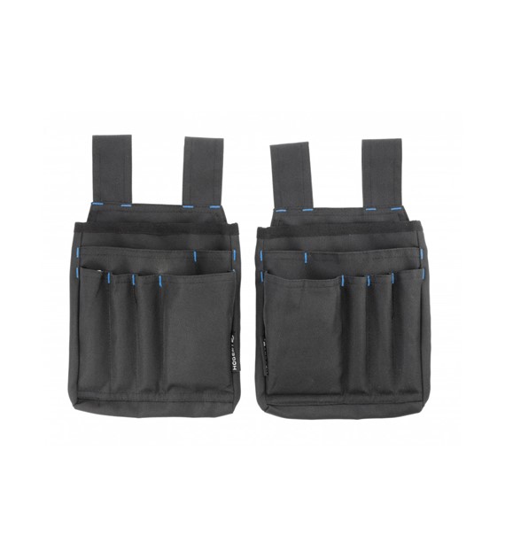 GTV HOGERT ELTA kieszenie na narzędzia 2szt CZARNY