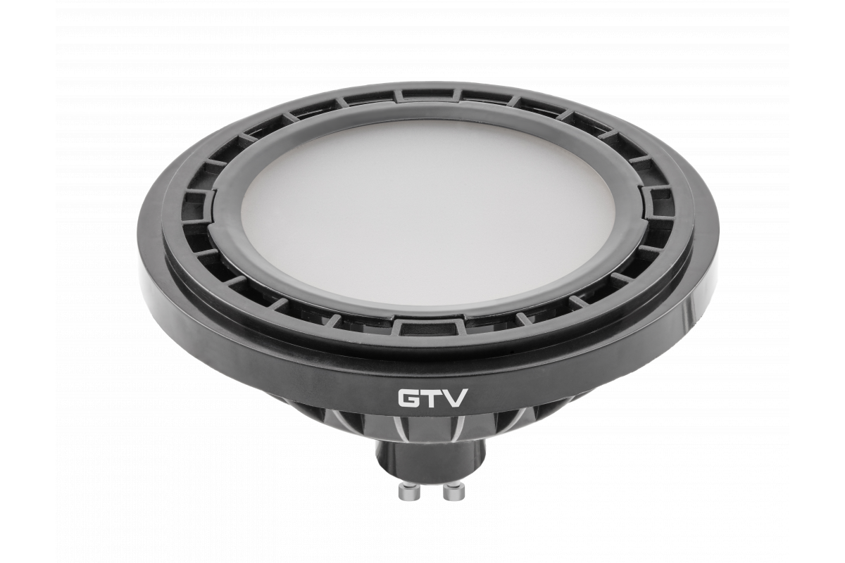 GTV żarówka LED ES111 GU10 12,5W 4000K 1250lm czar