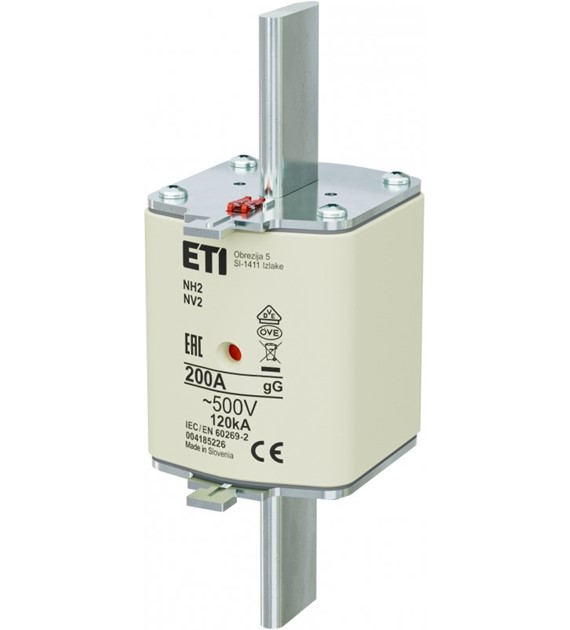 ETI NH2 gG 200A/500V wkładka topikowa