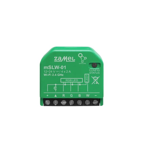 ZAMEL SUPLA mSLW-01 sterownik LED RGBW WiFi mini