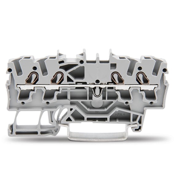 WAGO 2002-1401 złączka 4-przewodowa 2,5mm SZARY
