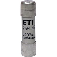 ETI CH10x38 gG 25A/500V wkładka topikowa