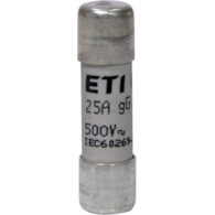 ETI CH10x38 gG 25A/500V wkładka topikowa